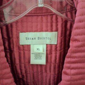 Light weight hot pink XL jacket by Susan Bristol.